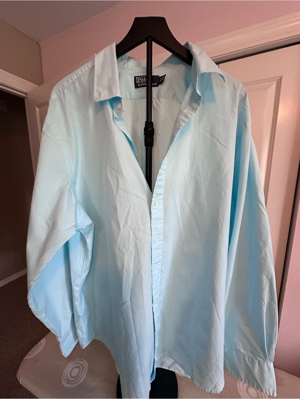 Ralph Lauren Light Blue Men's Casual Button-Down Shirt
